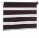 Wall mounted blind Day-Night Classic dark brown 04