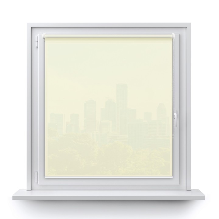 Roleta Mini Gładka Przyciemniająca Gładka Ecru Gl02