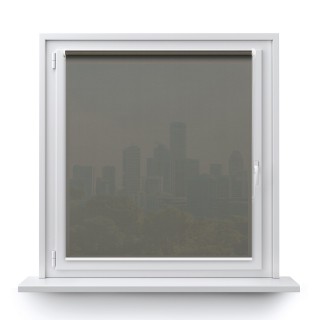 Roleta Mini Gładka Przyciemniająca Gładka Szara Gl05