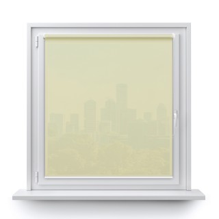 Roleta Mini Gładka Przyciemniająca Gładka Kremowa 531