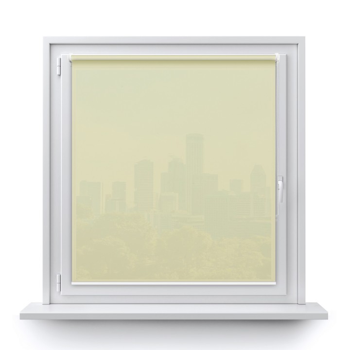 Roleta Mini Gładka Przyciemniająca Gładka Kremowa 531