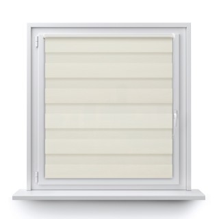 Roleta Mini Dzień Noc Przyciemniająca Bahama II Drewnopodobna Kremowa 12