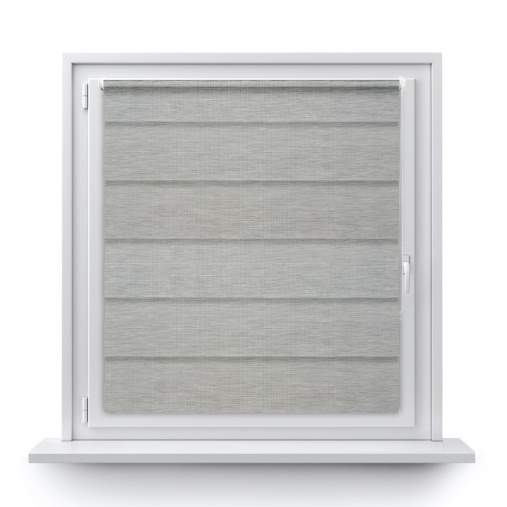 Roleta Mini Dzień Noc Przyciemniająca Bahama II Drewnopodobna Szara 17