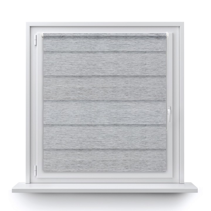 Roleta Mini Dzień Noc Przyciemniająca Bahama XV Szara Bh1501