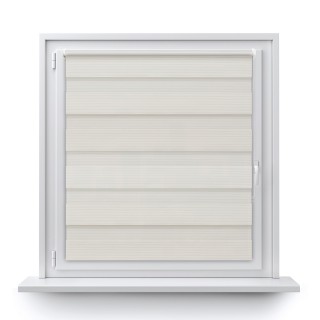 Roleta Mini Dzień Noc Przyciemniająca Bahama XXIII Jasnokremowa Bh2301