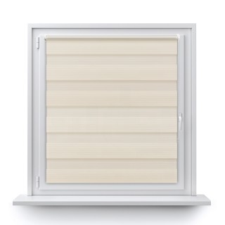 Roleta Mini Dzień Noc Przyciemniająca Bahama XXIII Kremowa Bh2302