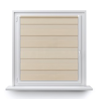 Roleta Mini Dzień Noc Przyciemniająca Bahama XXIII Beżowa Bh2303