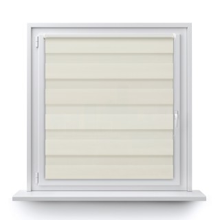 Roleta Mini Dzień Noc Przyciemniająca Classic Kremowa 3