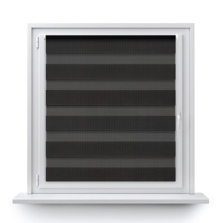 Roleta Mini Dzień Noc Przyciemniająca Classic Czarna 107