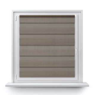 Roleta Mini Dzień Noc Przyciemniająca Classic Szara 1219