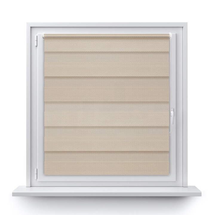 Roleta Mini Dzień Noc Przyciemniająca Essential Beżowa 1703