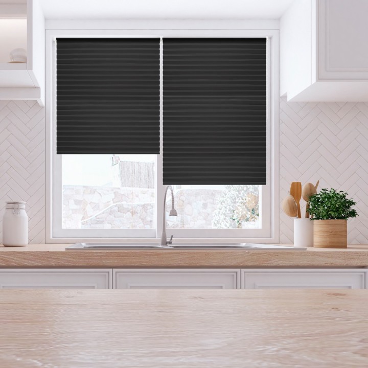 Roleta Mini Dzień Noc Przyciemniająca Modern Ciemnoszara 1805