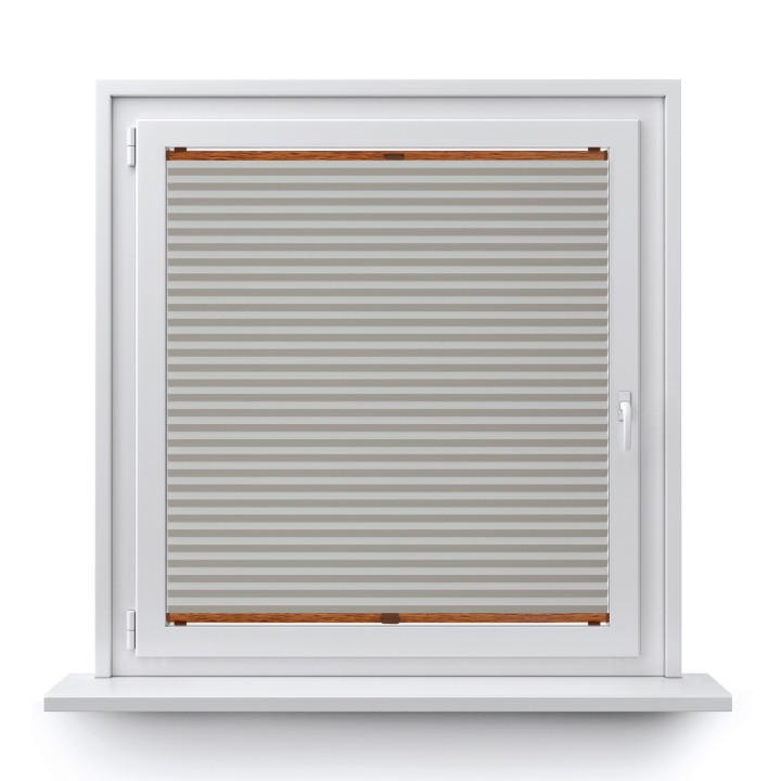 Plisa inwazyjna Soft Zaciemniająca Szara Jasna 6082