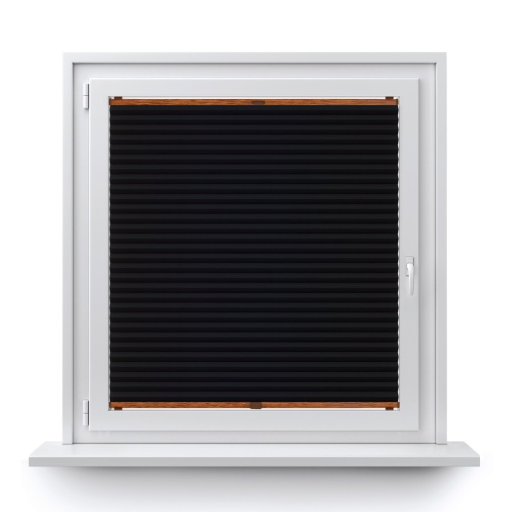 Plisa inwazyjna Soft Zaciemniająca Soft Czarna 6086