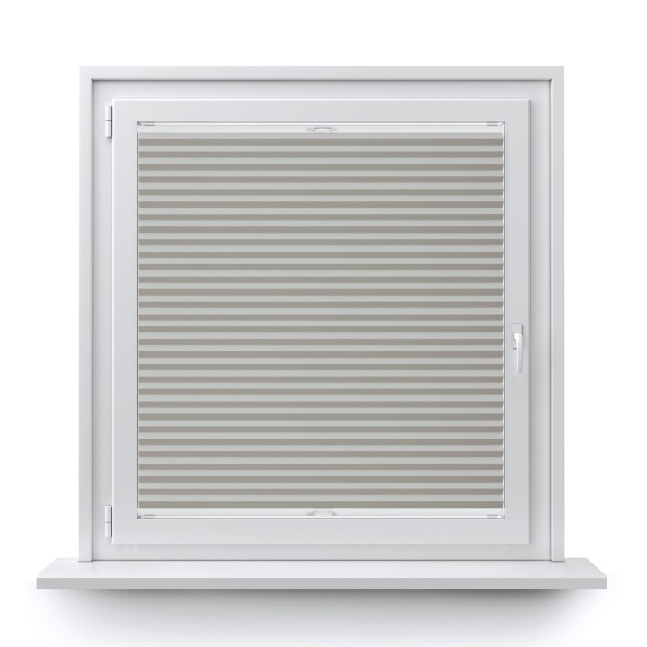 Plisa inwazyjna Soft Zaciemniająca Szara Jasna 6082