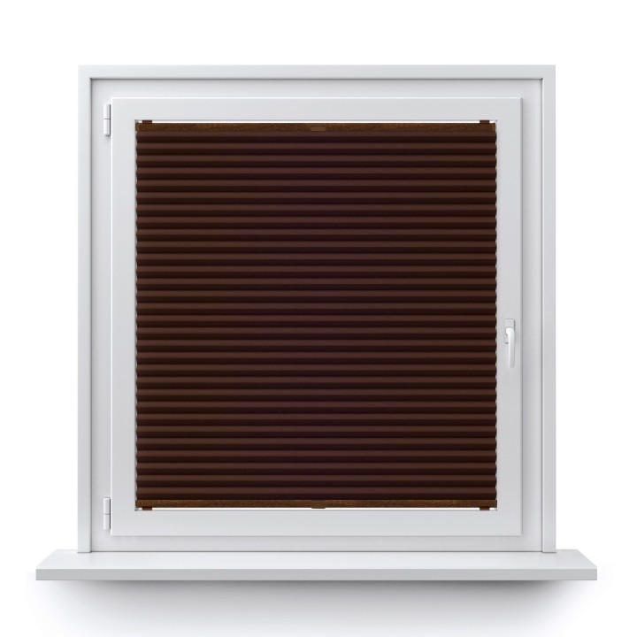 Plisa inwazyjna Termo premium Przyciemniająca Brązowa 209