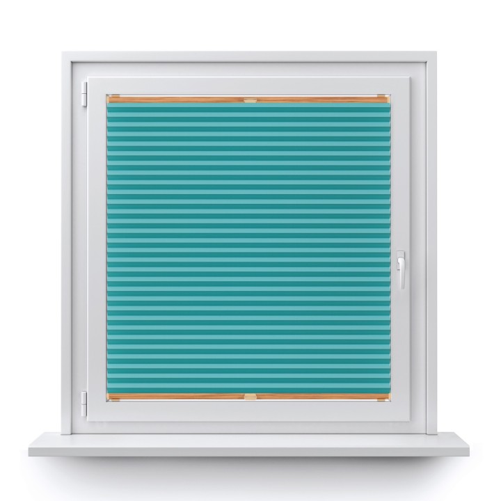 Plisa inwazyjna Termo premium Przyciemniająca Turkusowa 215