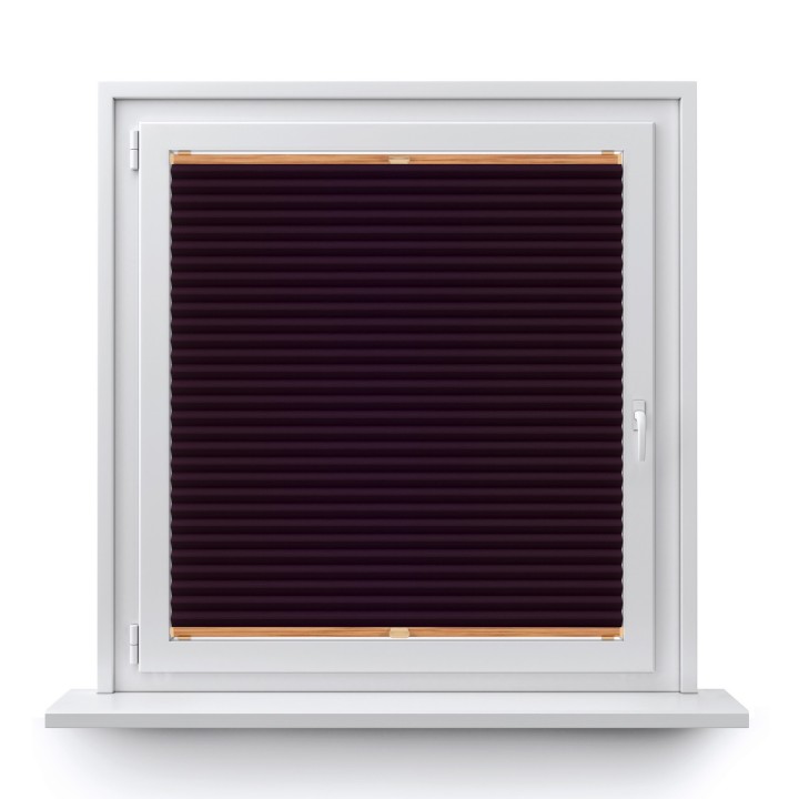 Plisa inwazyjna Termo premium Przyciemniająca Ciemnofioletowa 217