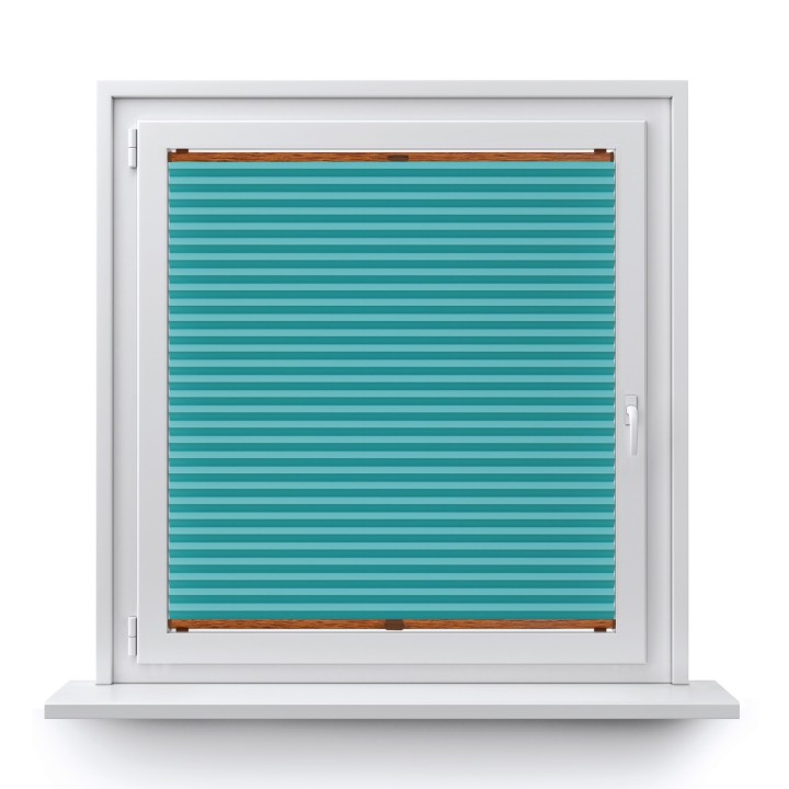 Plisa inwazyjna Termo premium Przyciemniająca Turkusowa 215