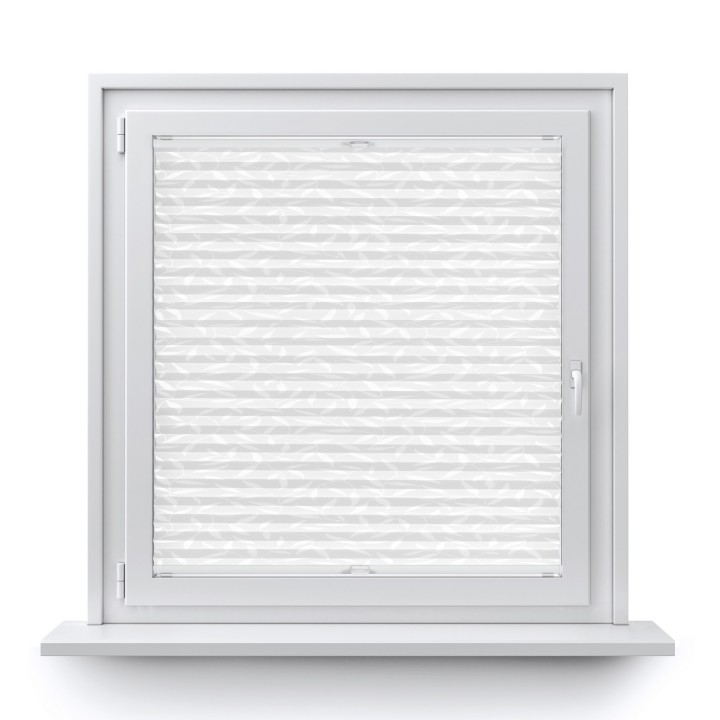 Plisa inwazyjna Z nadrukiem Przyciemniająca Biała 1001