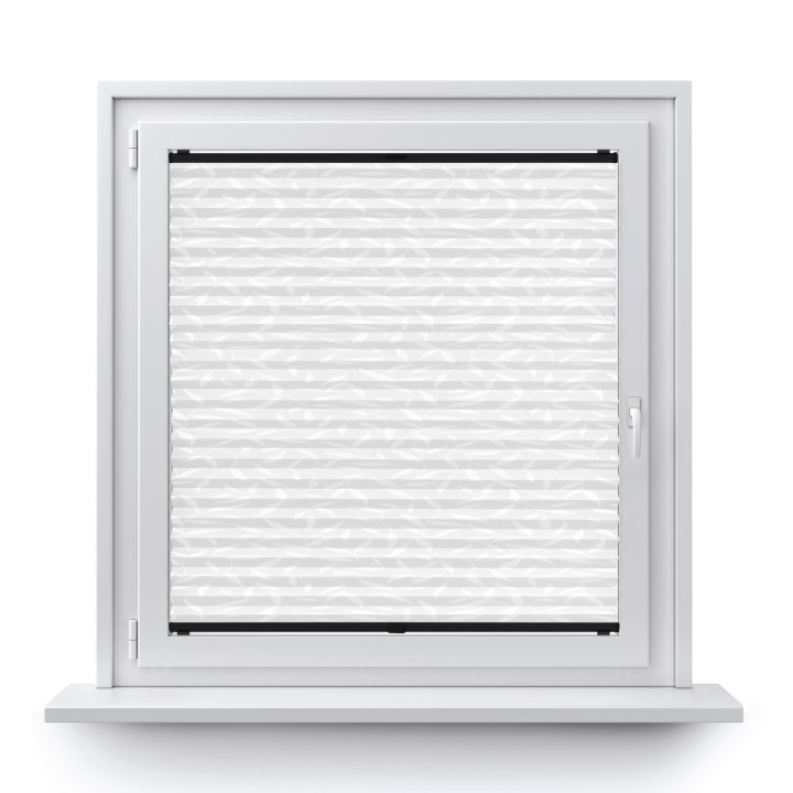 Plisa inwazyjna Z nadrukiem Przyciemniająca Biała 1001