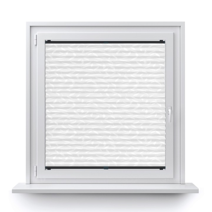 Plisa inwazyjna Z nadrukiem Przyciemniająca Biała 1001