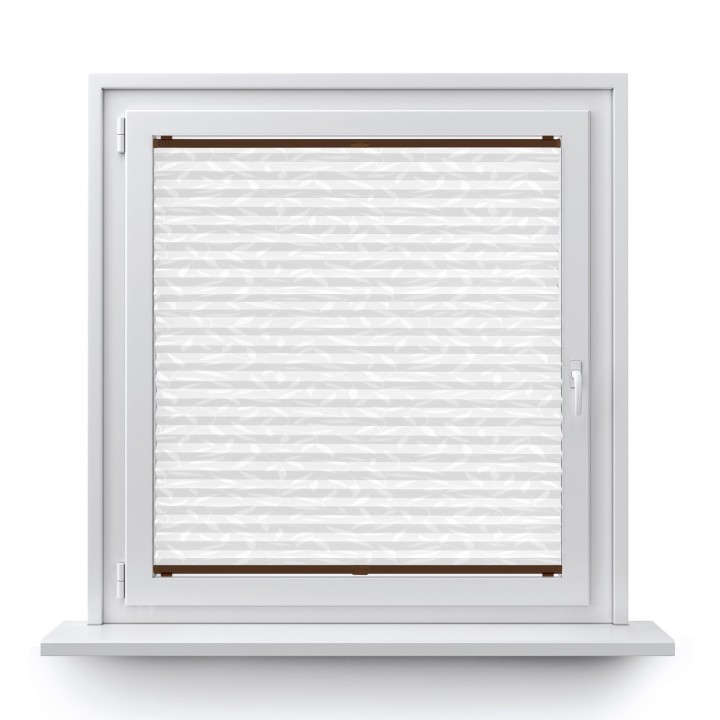 Plisa inwazyjna Z nadrukiem Przyciemniająca Biała 1001