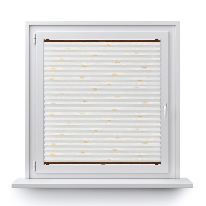 Plisa inwazyjna Z nadrukiem Przyciemniająca Biała 2003