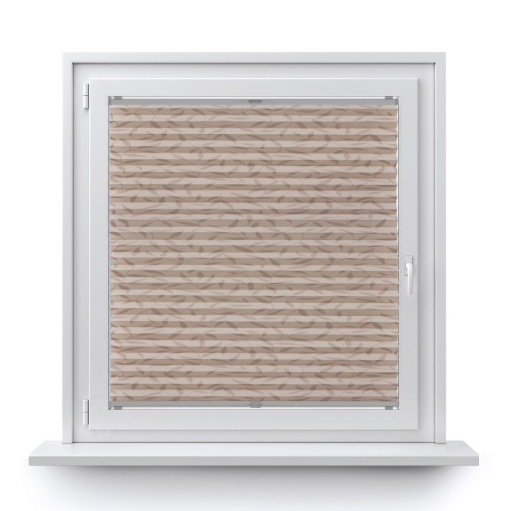 Plisa inwazyjna Z nadrukiem Przyciemniająca Beżowa 1003