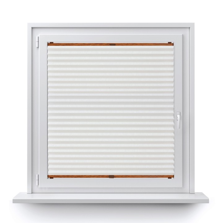 Plisa inwazyjna Z nadrukiem Przyciemniająca Biała 2001