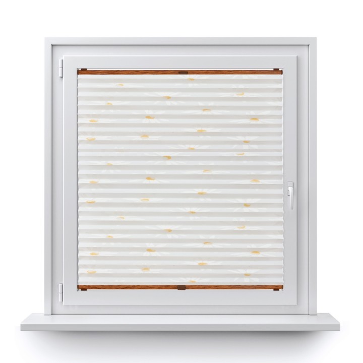 Plisa inwazyjna Z nadrukiem Przyciemniająca Biała 2003