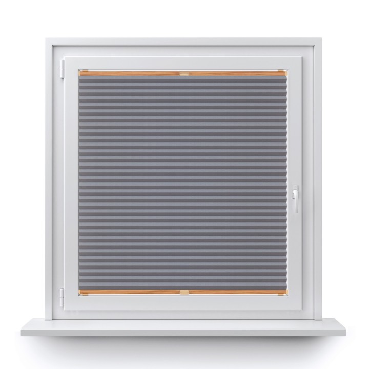 Plisa inwazyjna Natural Pearl Przyciemniająca Szara 407