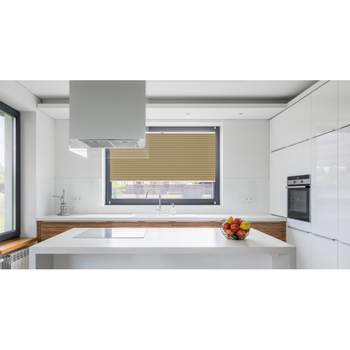 Plisa inwazyjna Metallic Przyciemniająca Beżowa M7354