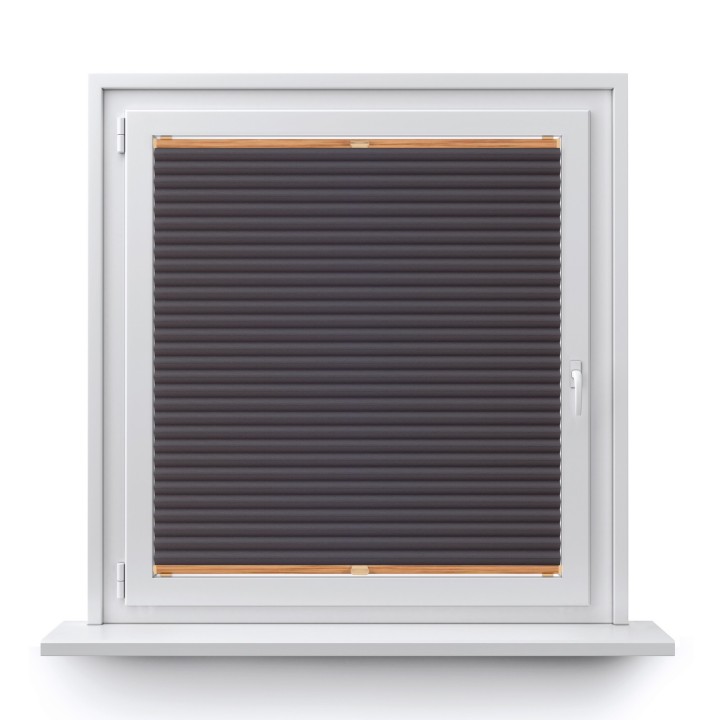 Plisa inwazyjna Metallic Przyciemniająca Ciemna Szara 310