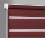 Wall mounted blind Day-Night Classic brown 1217
