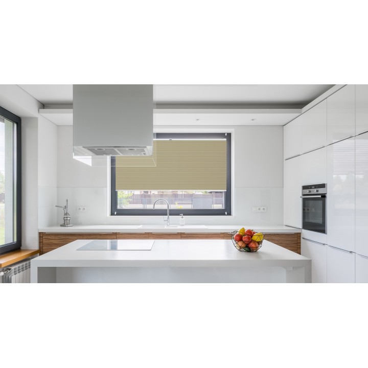 Plisa inwazyjna Plaster miodu Zaciemniająca Beżowa Ad7002