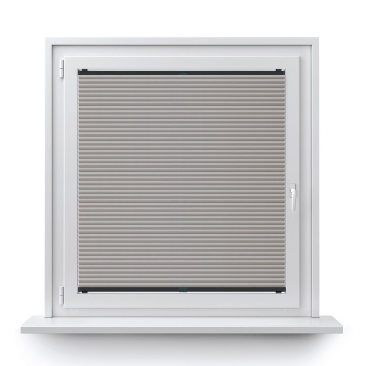 Plisa inwazyjna Plaster miodu Zaciemniająca Szara Jasna Ad7004