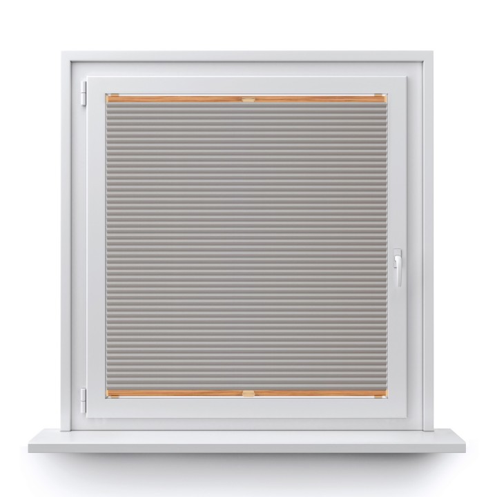 Plisa inwazyjna Plaster miodu Zaciemniająca Miodu Szara Jasna Ad7004