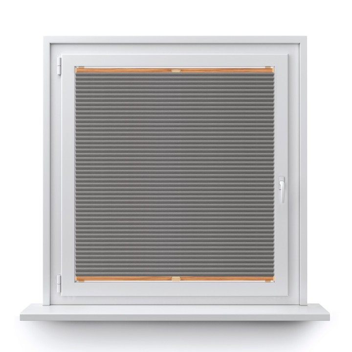 Plisa inwazyjna Plaster miodu Zaciemniająca Ciemnoszara Ad7005