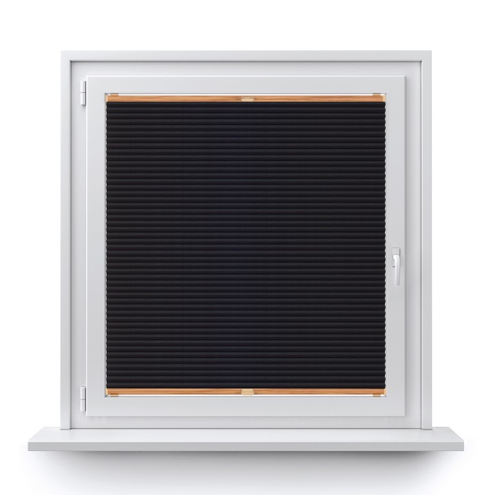 Plisa inwazyjna Plaster miodu Zaciemniająca Czarna Ad7008