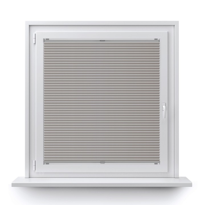 Plisa inwazyjna Plaster miodu Zaciemniająca Szara Jasna Ad7004