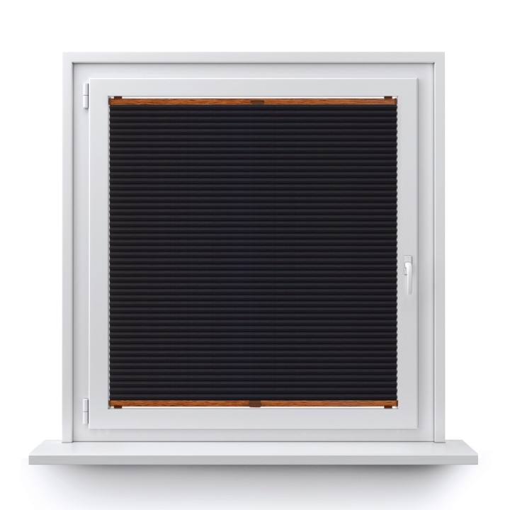 Plisa inwazyjna Plaster miodu Zaciemniająca Czarna Ad7008