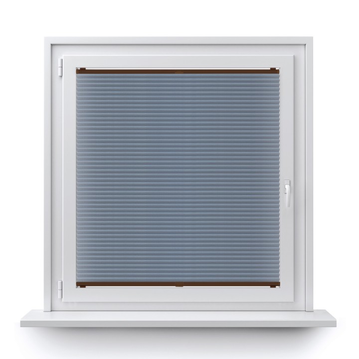 Plisa inwazyjna Plaster miodu Przyciemniająca Stalowa Ad8