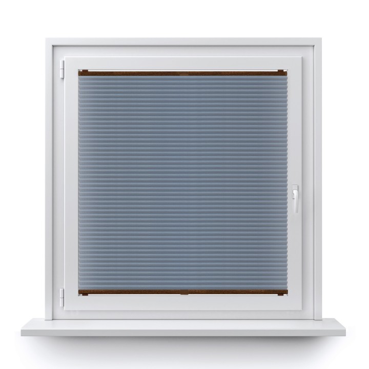 Plisa inwazyjna Plaster miodu Przyciemniająca Stalowa Ad8