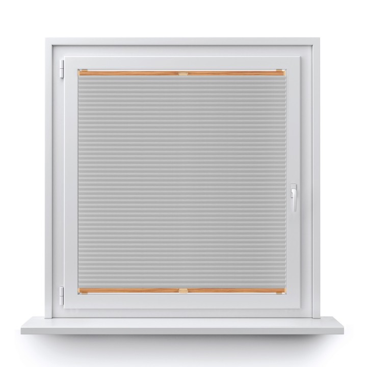 Plisa inwazyjna Plaster miodu Przyciemniająca Szara Ad7