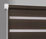 Wall mounted blind Day-Night Classic brown 06