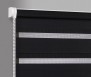 Wall mounted blind Day-Night Classic Czerń 07