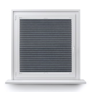 Plisa inwazyjna Gnieciona Przyciemniająca Szara 934