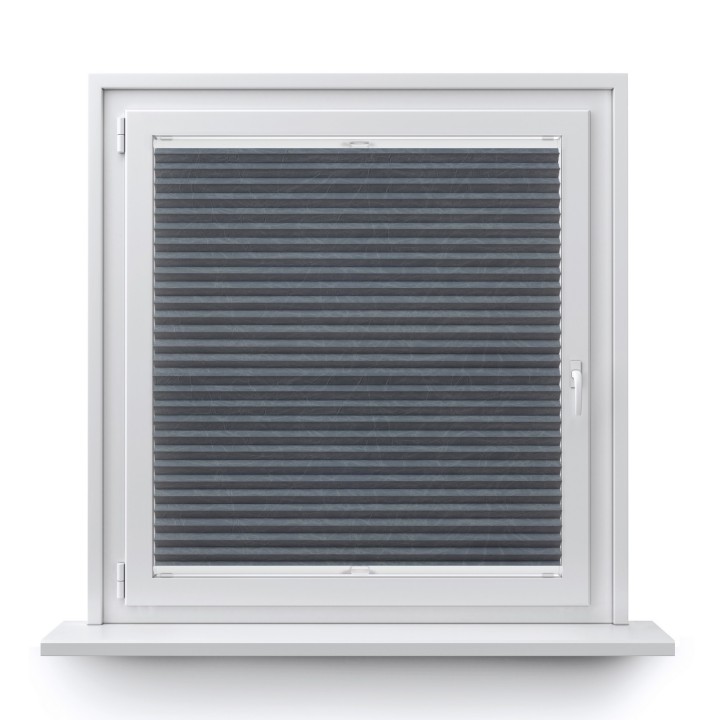 Plisa inwazyjna Gnieciona Przyciemniająca Szara 934