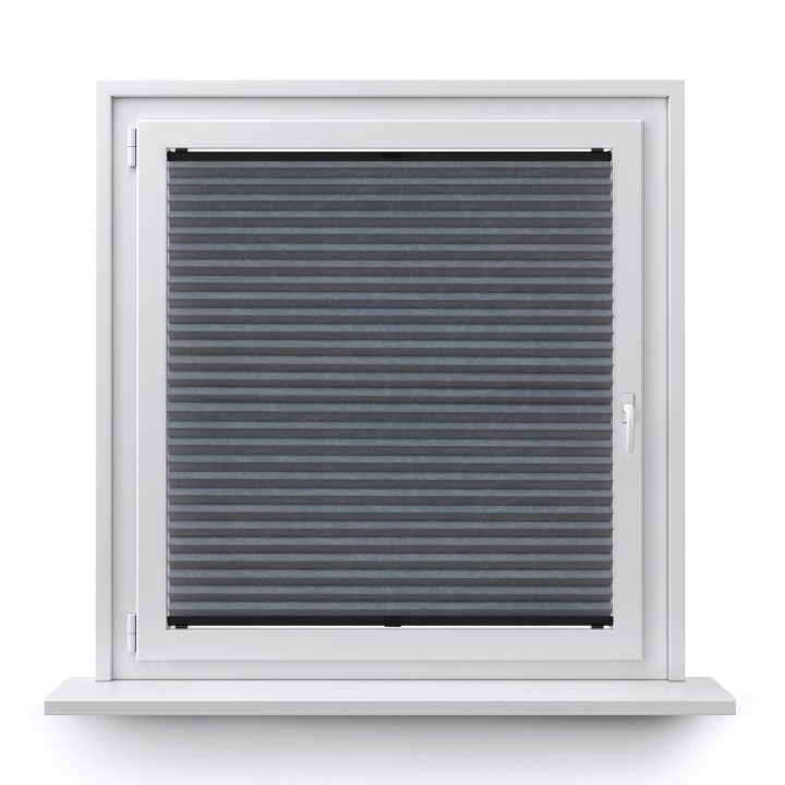 Plisa inwazyjna Gnieciona Przyciemniająca Szara 934